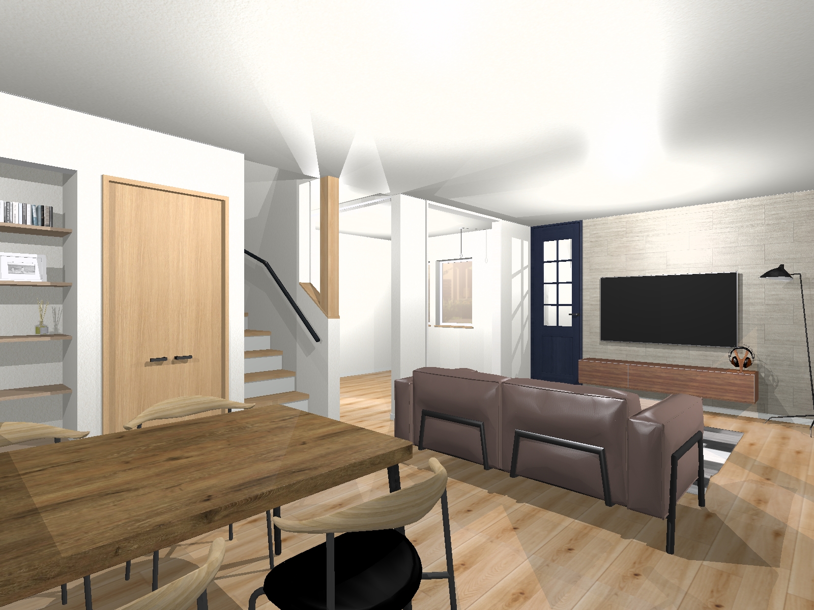 生活感を感じさせない 魔法の一点集中型収納の家